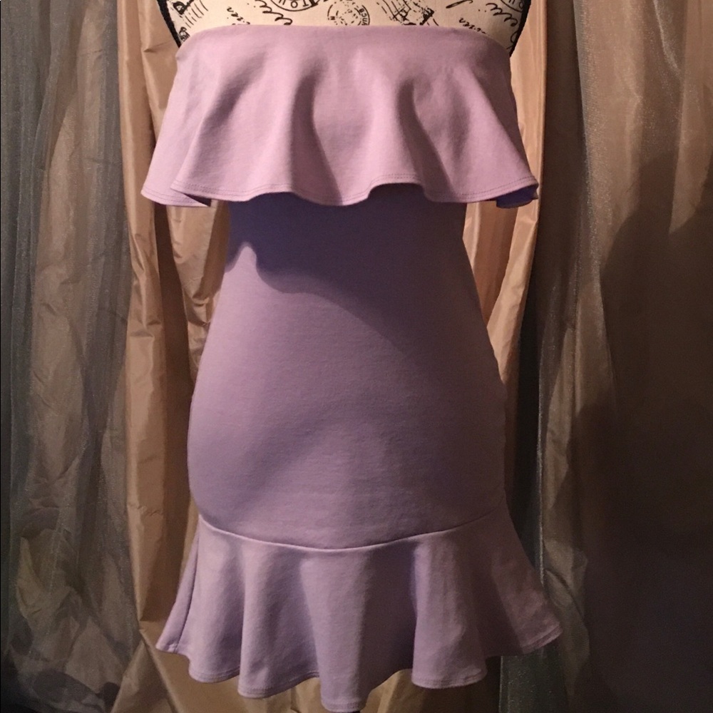 Strapless dress